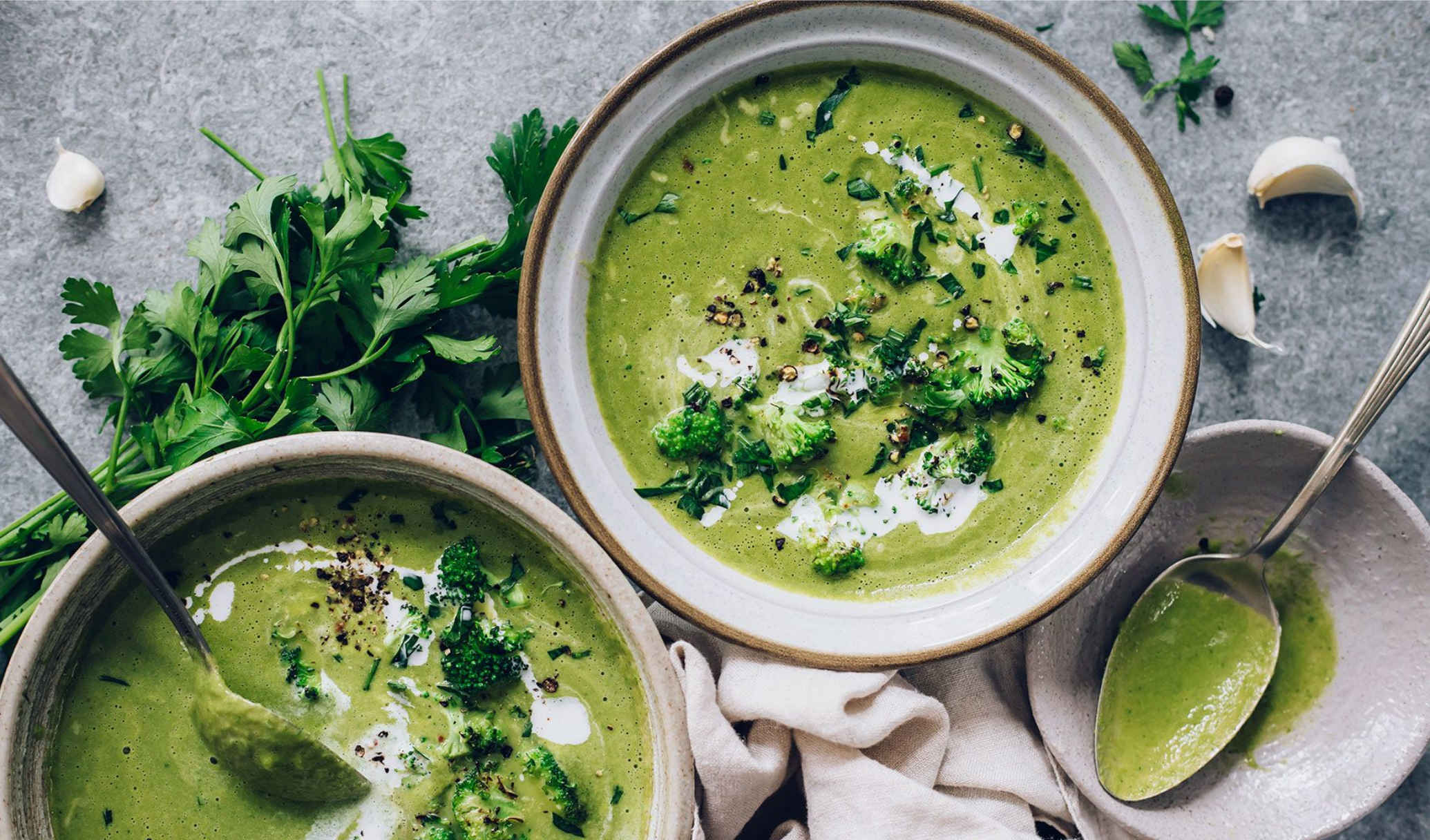 Detox Broccoli Cream Soup